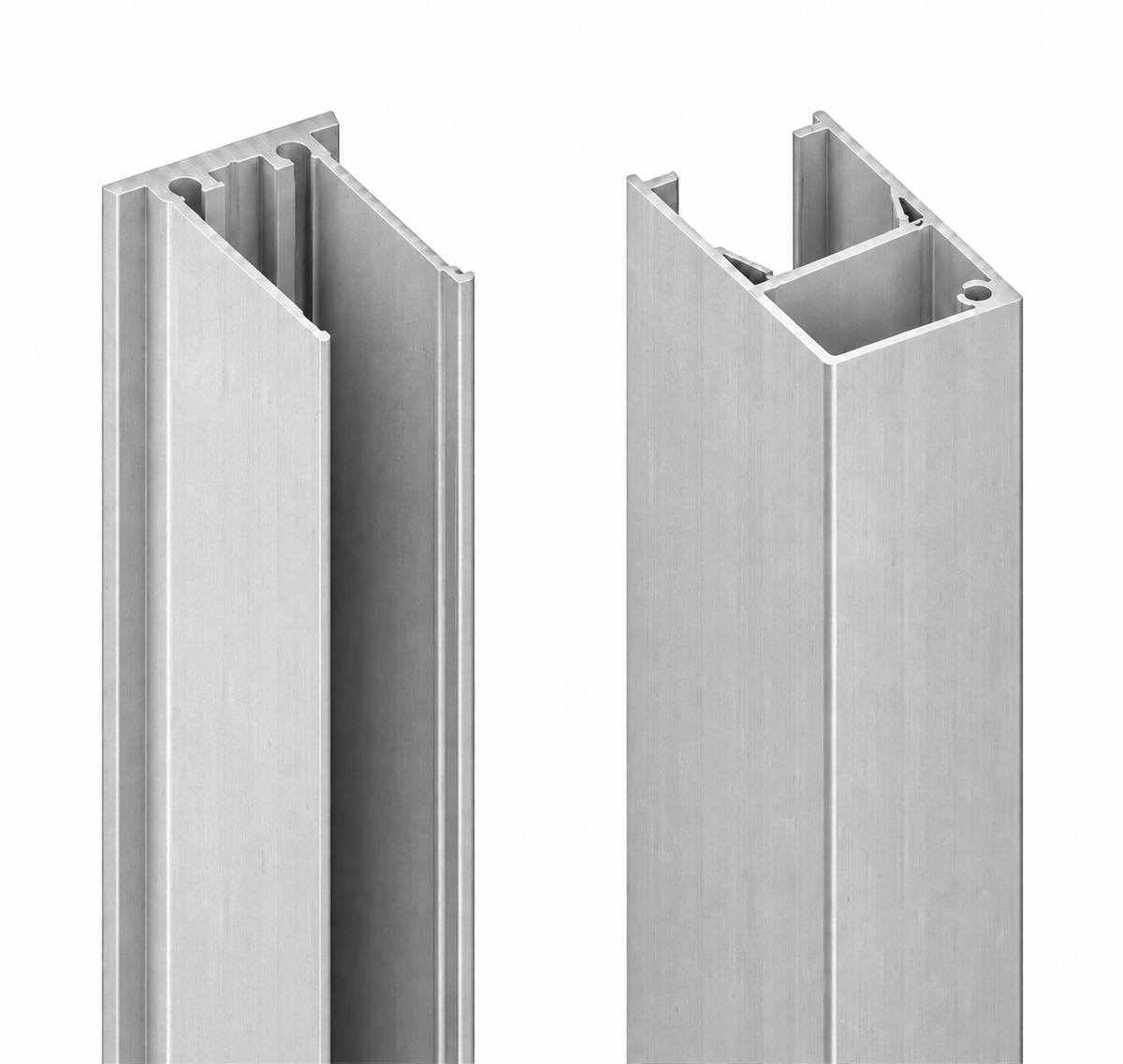 Nexia 50x30mm Aluminium BATTEN EXTRUSION AND CLIP - Mill finish