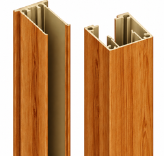 Nexia 50 x 50mm Aluminium BATTEN EXTRUSION AND CLIP - Western Red Cedar