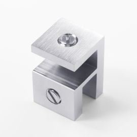 Overpanel Fitting Square 10mm/10mm Satin