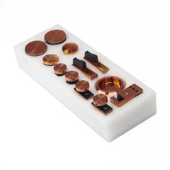 FORGE Frameless Sliding Shower Kit No Rail Brushed Rose Gold / Copper