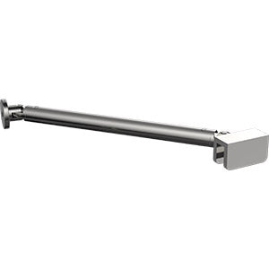 Purity Showerscreens® adjustable arm bracket SMALL ARM BRACKET - Chrome