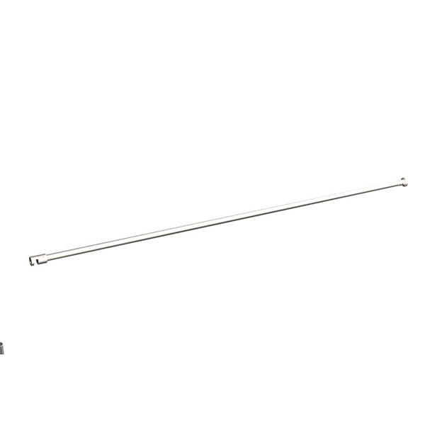Brushed Nickel Shower Screen Support Bar,  Round horizontal support arm