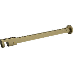 Showerscreens Support Arm, Support Bar, Made from Brass - Brushed Brass / Satin Gold