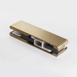 Bottom Patch Fitting Brushed Brass