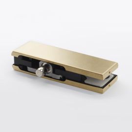 Transom Top Patch Fitting Brushed Brass