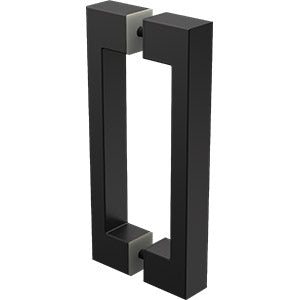 Purity Showerscreens® Square D Handle - Matt Black