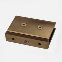 Forge Pivot Shower Hinge Antique Brass