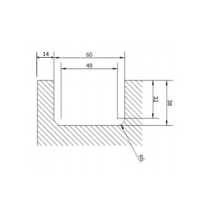 PSHTWBB – Pivot Shower Hinge Top Hinge Wall Mount Brushed Brass – supplier gallery view 5