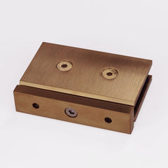 Forge Pivot Shower Hinge Brushed Rose Gold / Copper
