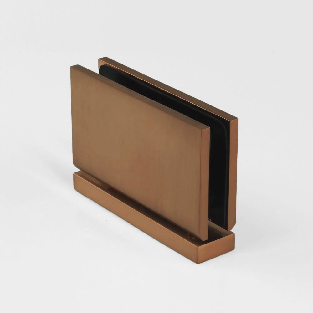 Forge Pivot Shower Hinge Brushed Rose Gold / Copper