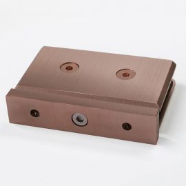 Forge Pivot Shower Hinge Nero Brushed Bronze