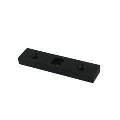 Forge Pivot Shower Hinge Ceiling Plate Black