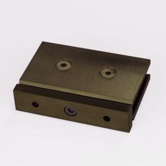 Forge Pivot Shower Hinge Dark Antique Brass