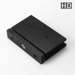 Forge Heavy Duty Pivot Shower Hinge Black