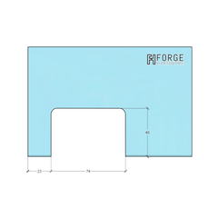 PSHHDC – Forge Heavy Duty Pivot Shower Hinge Chrome – supplier gallery view 4