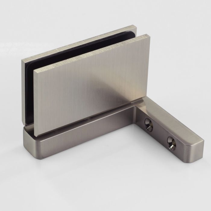 PSHTWBN – Pivot Shower Hinge Top Hinge Wall Mount Brushed Nickel – supplier gallery view 2