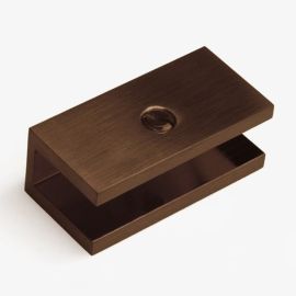 U Bracket Square Dark Antique Bronze