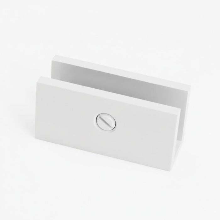SB10SQMW – U Bracket Square Matt White – supplier gallery view 2