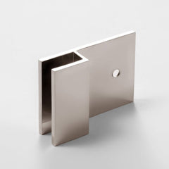 SB10VLSQPN – U Bracket Square with Vertical Leg Polished Nickel – supplier gallery view 2