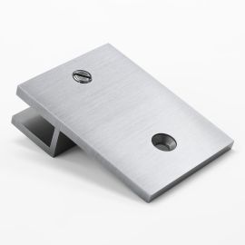 U Bracket Square with Vertical Leg Satin