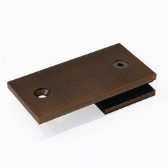 SB180SQDAB – Bracket Square Glass to Wall 180 Degree Dark Antique Bronze – supplier gallery view 2