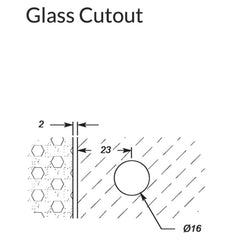 SB50ADJWBN – Bracket Glass to Wall 90 Degree Adjustable Warm Brushed Nickel – supplier gallery view 3