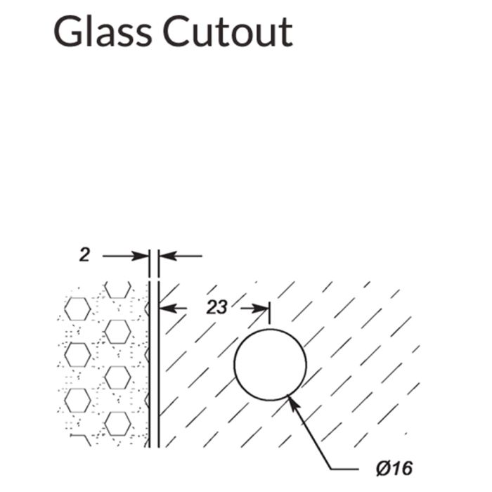SB50ADJBRZ – Bracket Glass to Wall 90 Degree Adjustable Nero Brushed Bronze – supplier gallery view 4