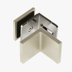 SB50ADJWBN – Bracket Glass to Wall 90 Degree Adjustable Warm Brushed Nickel – supplier gallery view 2