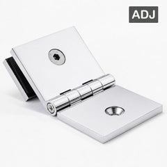 SB50CABC – Bracket Square Glass to Wall Adjustable Angle Chrome – supplier gallery view 2