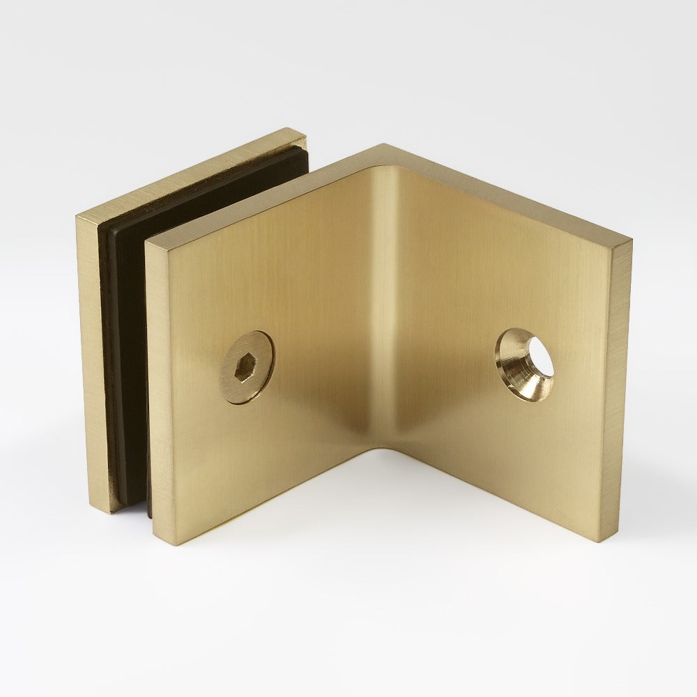 SB50SQWBN – Bracket Square Glass to Wall 90 Degree Warm Brushed Nickel – supplier technical reference 10