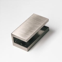 SBC10SQBN – U Bracket Concealed Screw Square Brushed Nickel – supplier gallery view 2