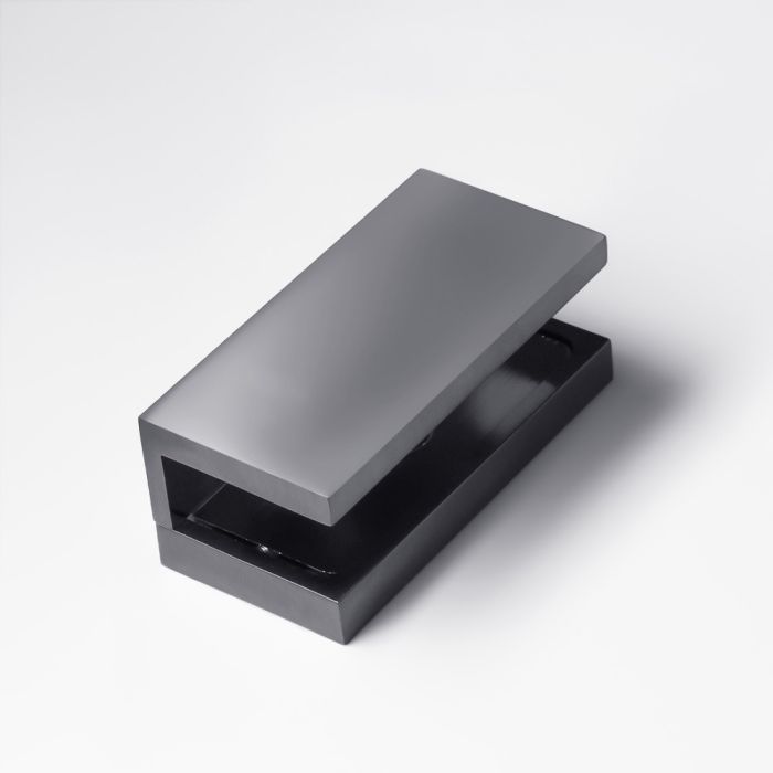 SBC10SQGM – U Bracket Concealed Screw Square Gunmetal – supplier gallery view 2