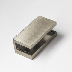 SBC10SQWBN – U Bracket Concealed Screw Square Warm Brushed Nickel – supplier gallery view 2