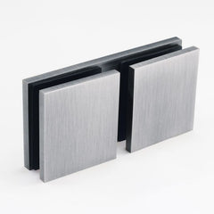 SBD180SQS – Bracket Square Glass to Glass 180 Degree Satin – supplier gallery view 2