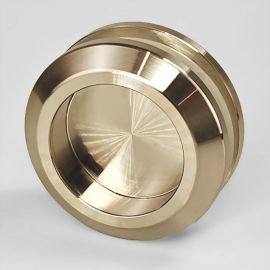 Sliding Door Handle Brushed Brass