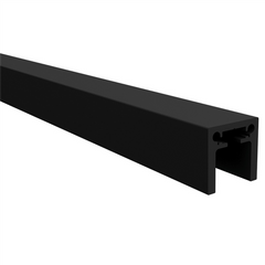 35 Series Aluminium handrail - 5800mm - BLACK