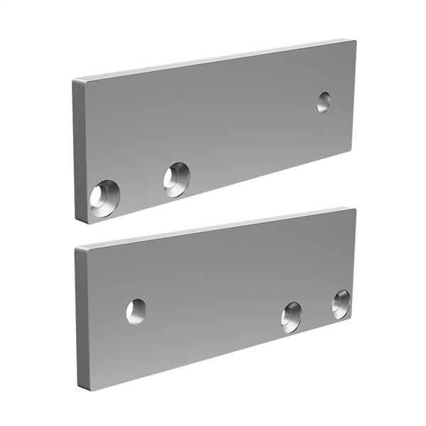 35 Series- FLAT WALL PLATE - MILL - 2pk