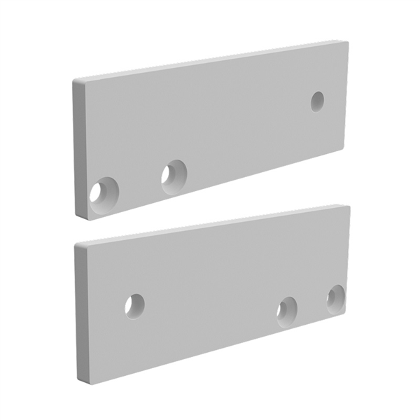 35 Series- FLAT WALL PLATE - WHITE - 2pk