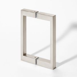 Handle Rectangular D 230x20x10 210mm CTC Brushed Nickel