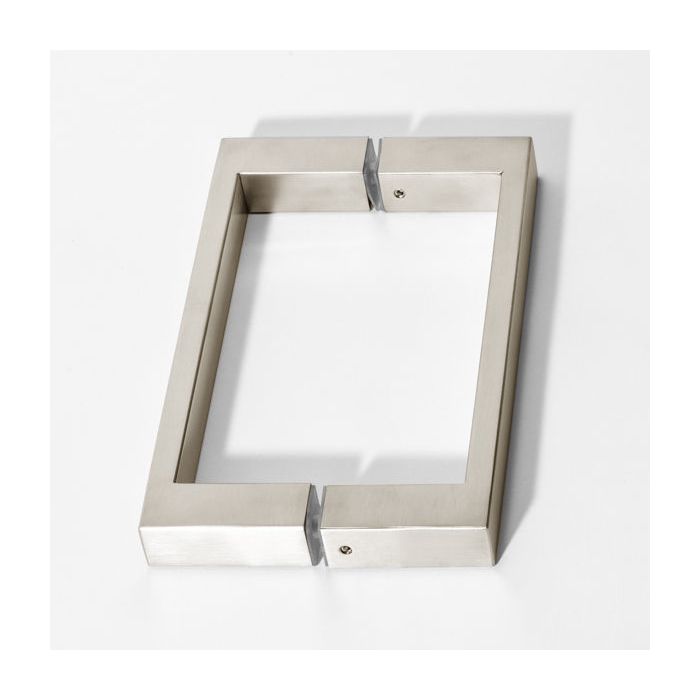 SH210SQBN – Handle Rectangular D 230x20x10 210mm CTC Brushed Nickel – supplier gallery view 2