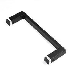 Handle Single Sided Rectangular D 235x25x13 210mm CTC Black