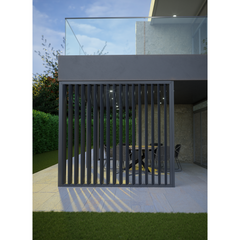 MOVE Aluminium Operable Outdoor Vertical Shutters, Choose colour and custom size.