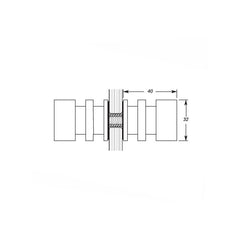 SK30C – Shower Knob 30 Chrome – supplier gallery view 3