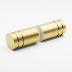 Shower Knob 40 Brush Nero Brushed Gold