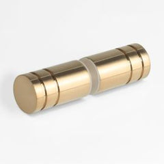Shower Knob 40 Brush Raw Brushed Brass