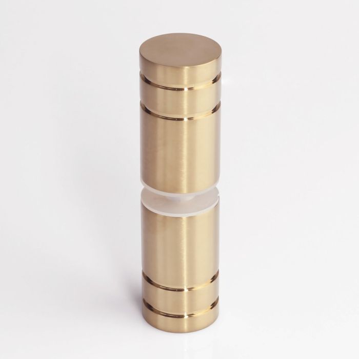 SK40RBB – Shower Knob 40 Brush Raw Brushed Brass – supplier gallery view 2