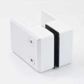Square Shower Knob Handle Matt White