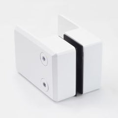 Square Shower Knob Handle Matt White