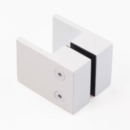Square Shower Knob Handle White