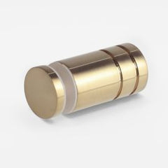 Shower Knob Single Sided Brushed Brass